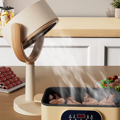 Clear the Air Instantly Cook Freely Without the Smoke Portable Power for a Cleaner Kitchen